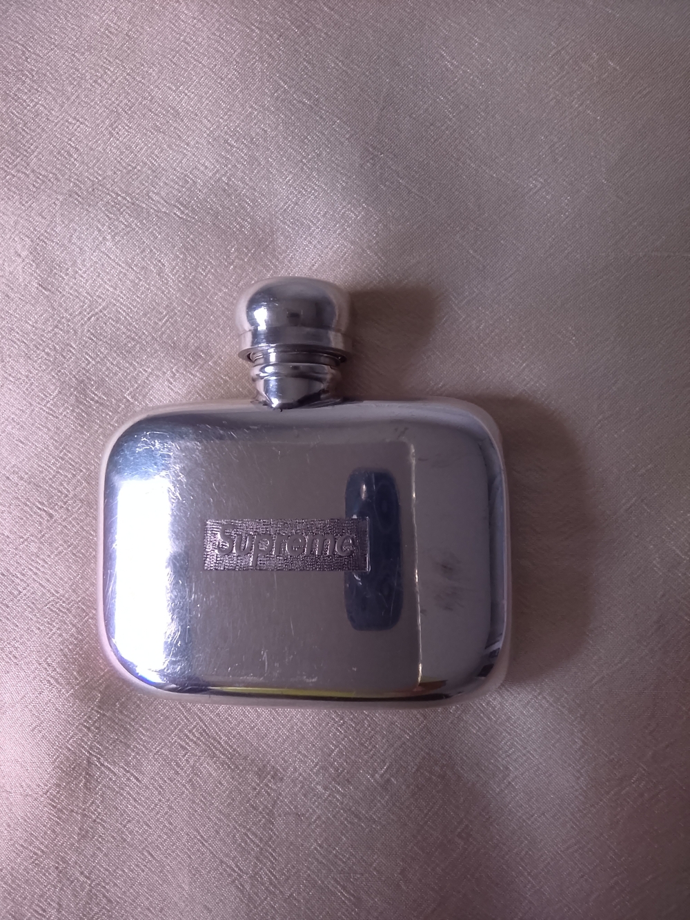 Supreme Pewter Mini Flask (FW20) — Rare & Collectible